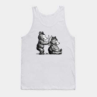 Bear Haircut Tank Top